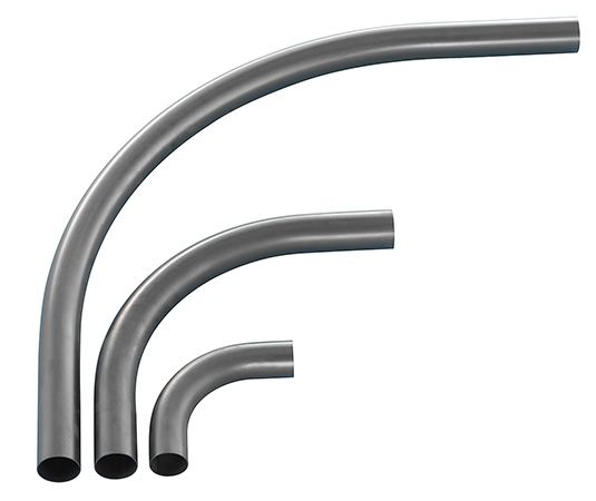 Stainless steel bends, hardened