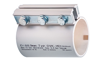 Hliníkové potrubní spojky pro přetlakové systémy DVK-HD