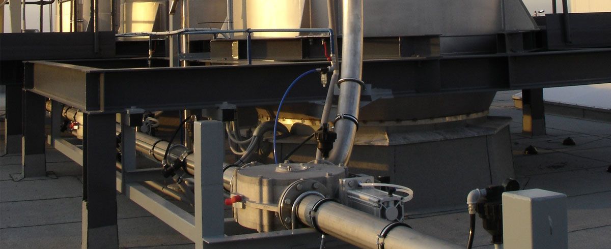 Pneumatic conveying